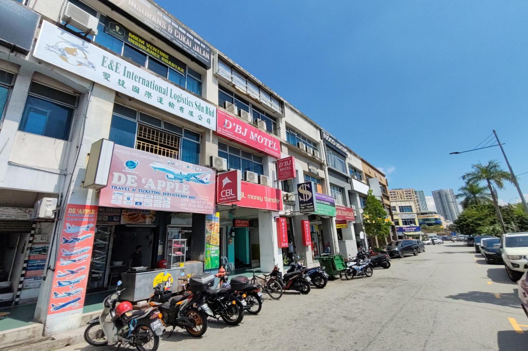 D'Bj Motel Bayan Lepas Exterior foto